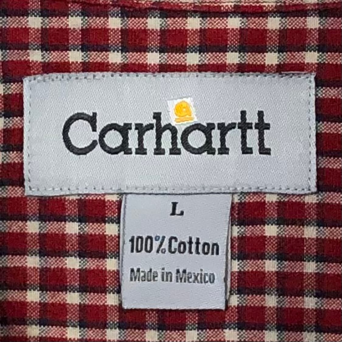 XL 칼하트 체크 워크 셔츠 상품이미지3