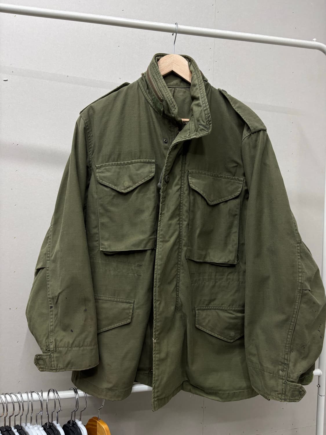 M65필드 밀리터리 에스 레귤러 자켓 상품이미지1