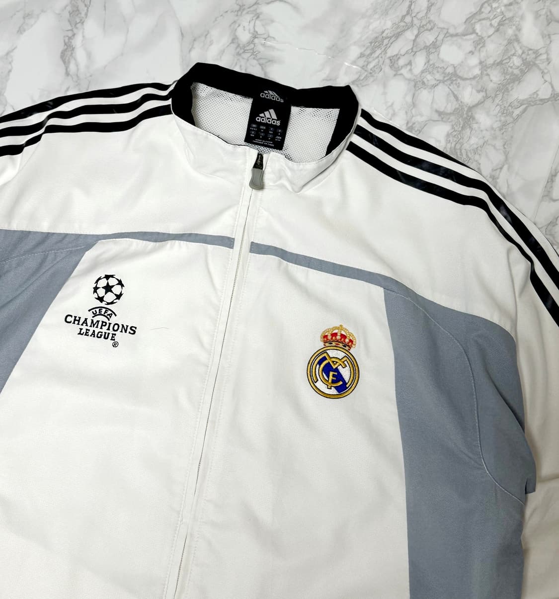 아디다스 레알 마드리드 04-05 지급용 챔피언스 리그 바람막이 자켓 상품이미지3