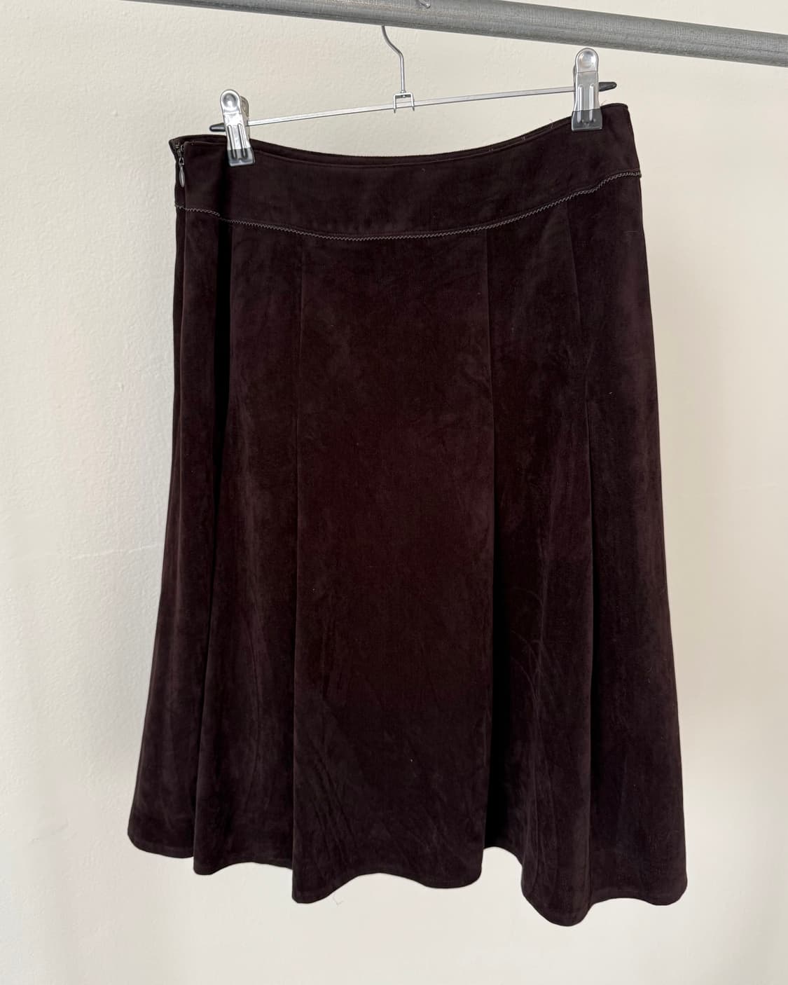 빈티지 벨벳 스커트 상품이미지5