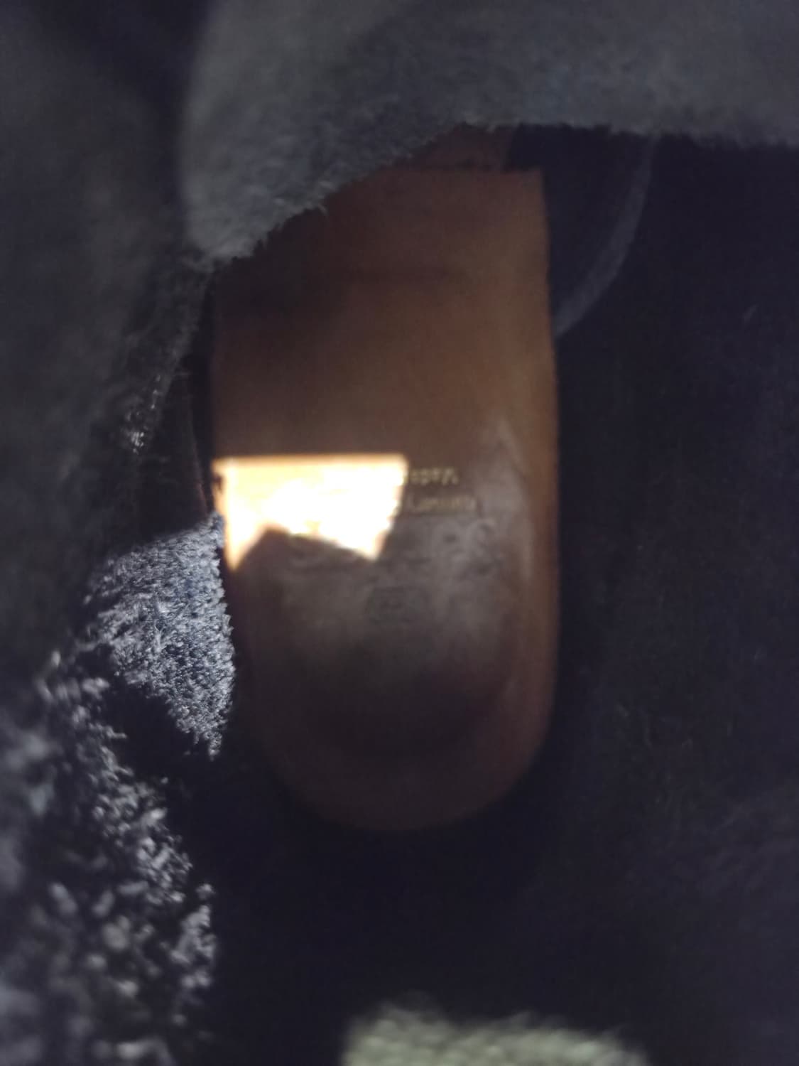 샌더스 밀리터리 레더 부츠 260사이즈 상품이미지6