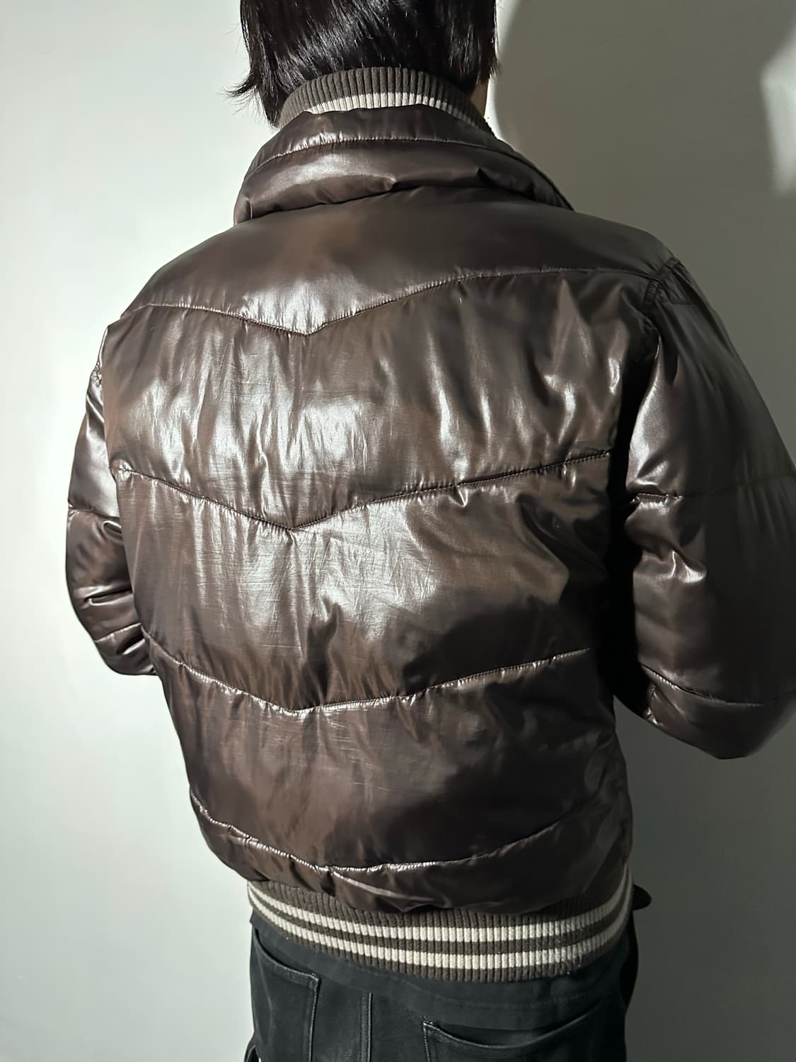 Converse Shiny Down Bomber Jacket 상품이미지2