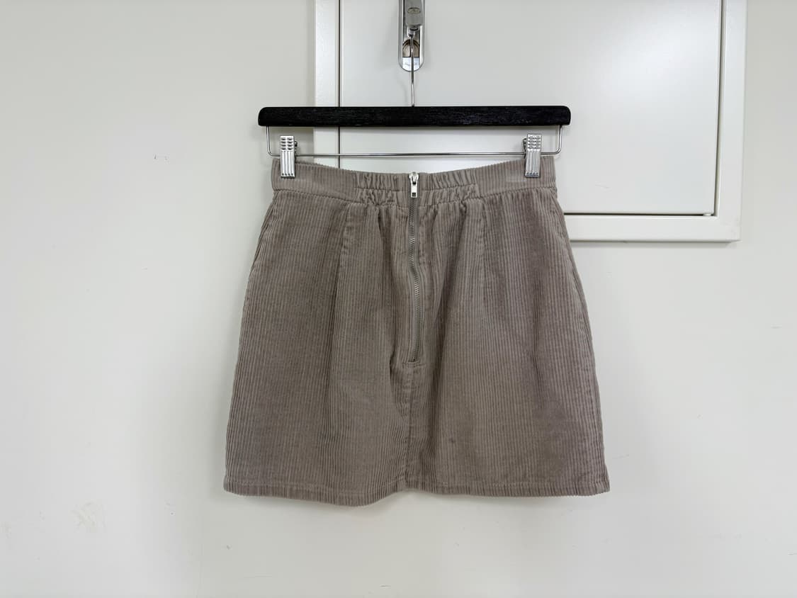corduroy fur pocket skirt 상품이미지5