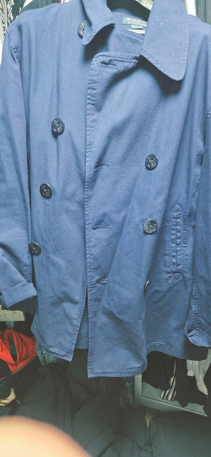 랄프로렌 피코트 네이비 L 상품이미지1