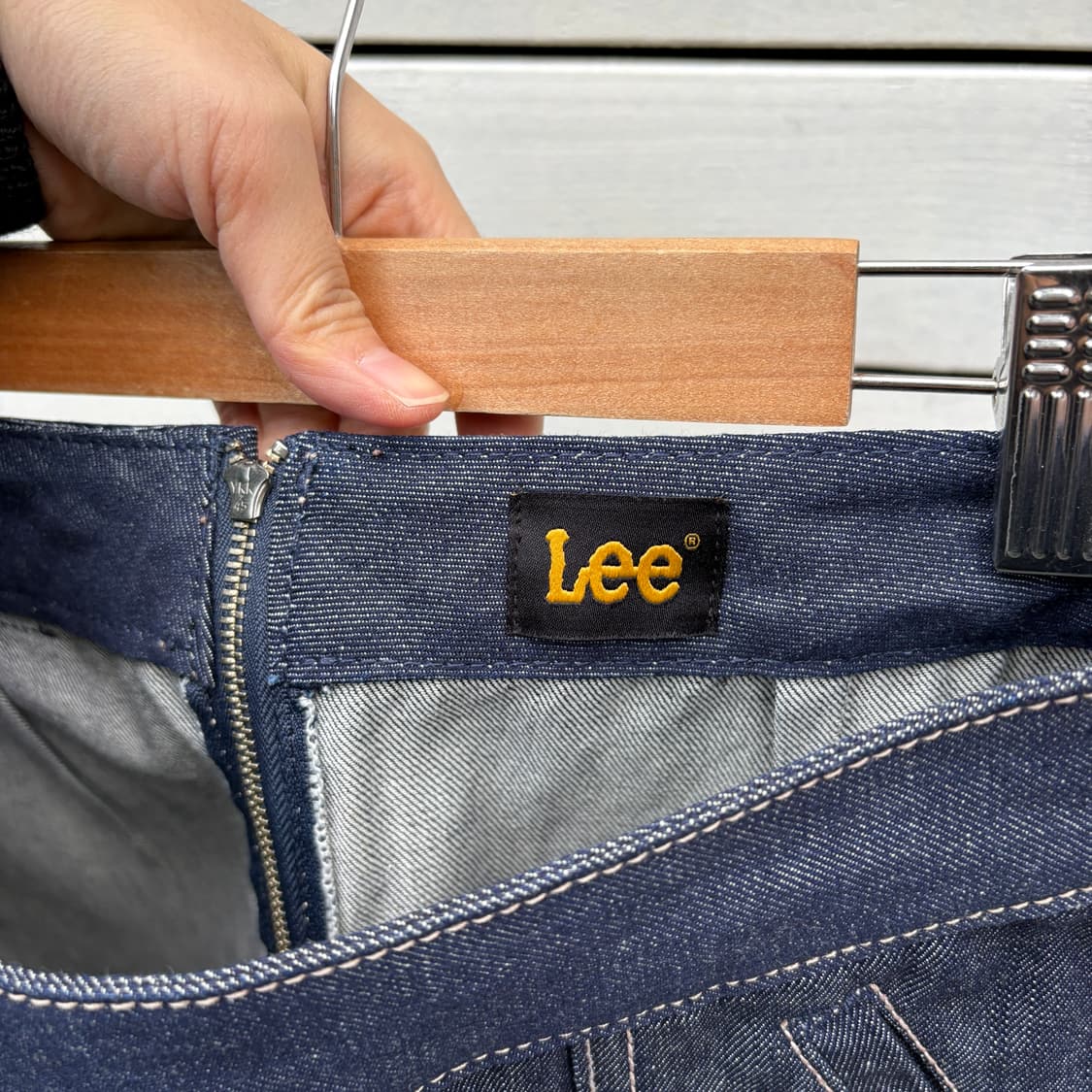 Lee 리 데님 미니 스커트 상품이미지5