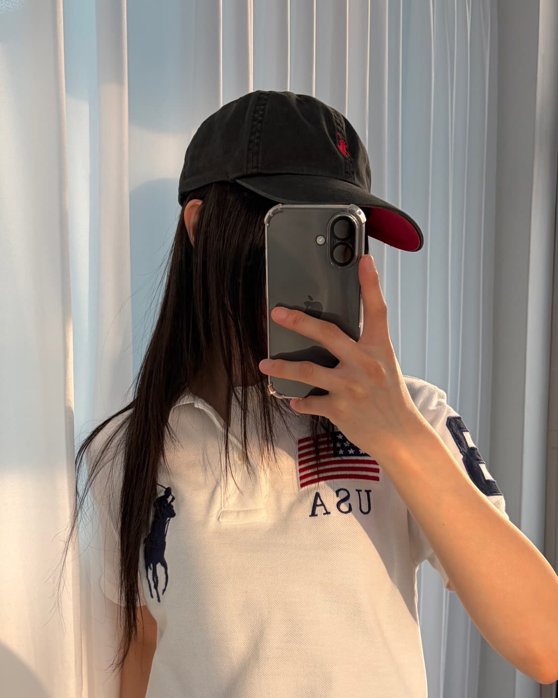 폴로 랄프로렌 클래식 코튼 치노 볼캡 블랙 상품이미지2