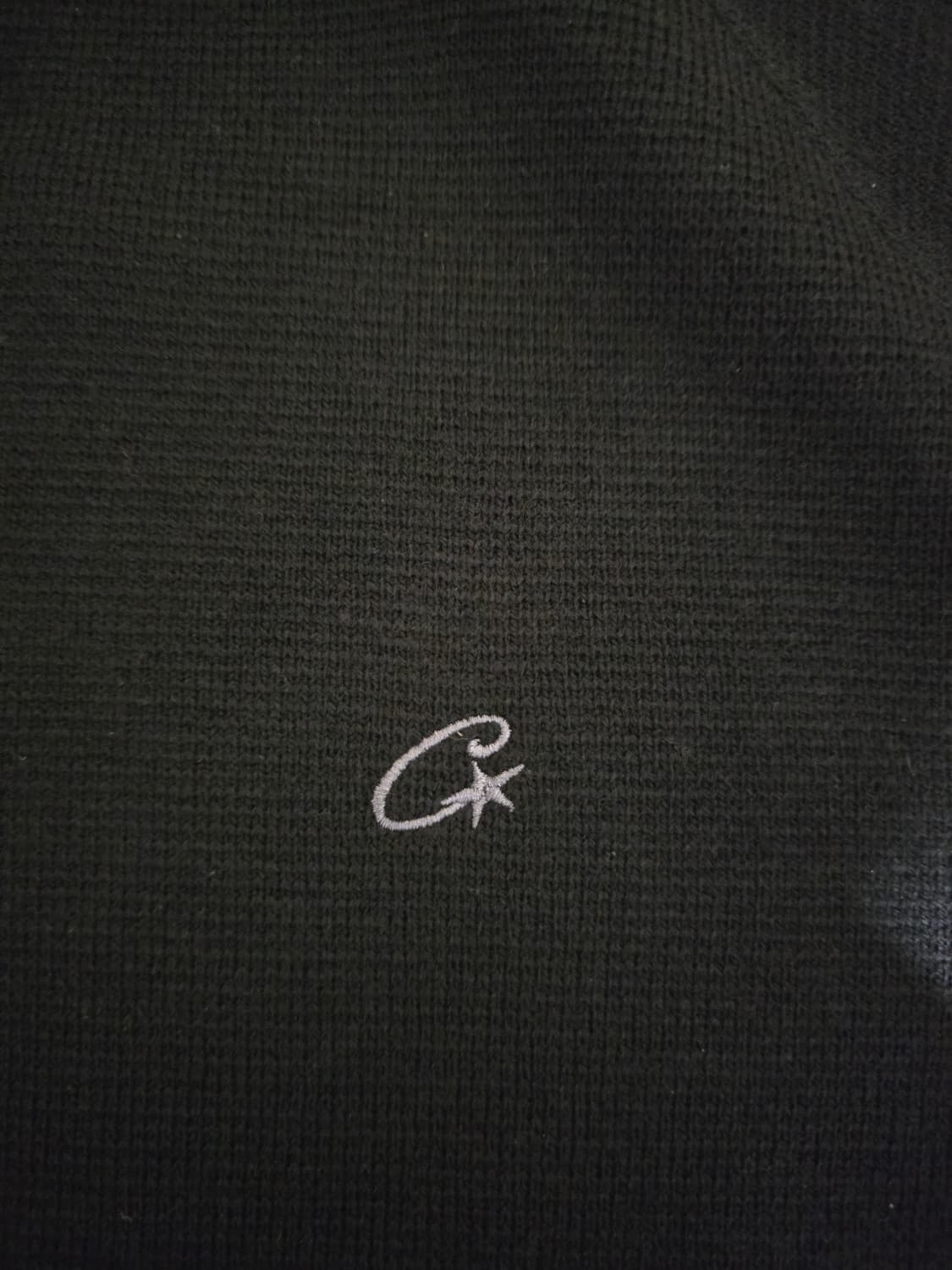 코르테이즈 니트 집업 블랙/그레이 S 상품이미지5