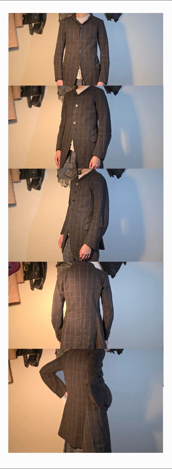 Christopher nemeth 3d check jacket 상품이미지1