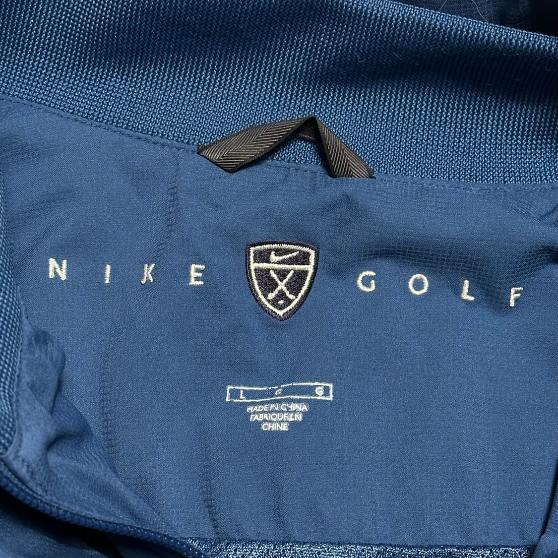 L 나이키 골프 반집업 스카이블루 웜업 상품이미지4