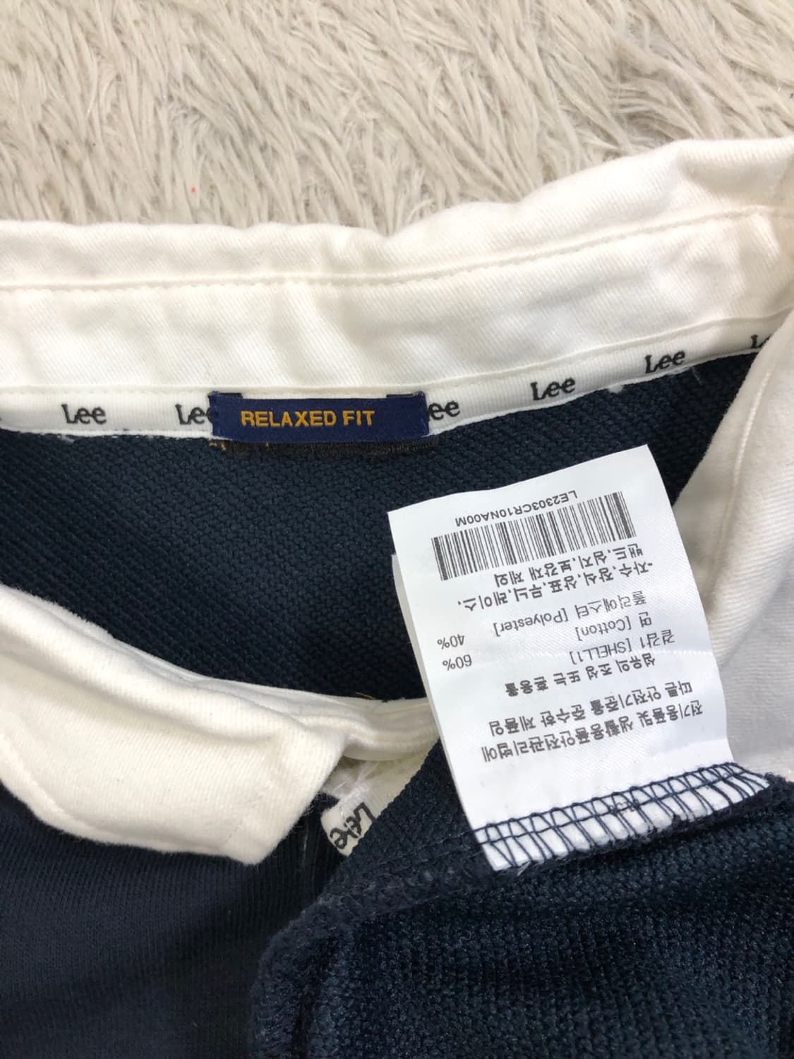 LEE 리 카라 럭비 맨투맨/#2513 상품이미지5