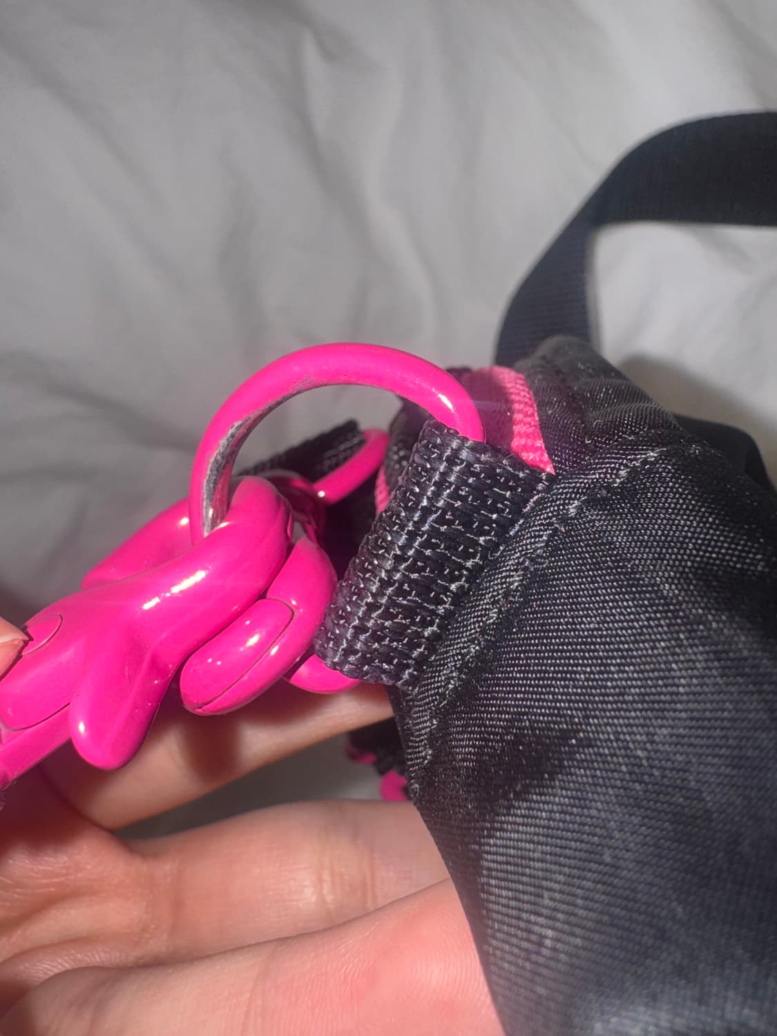 포터 플라밍고 투웨이 숄더백 블랙 상품이미지2