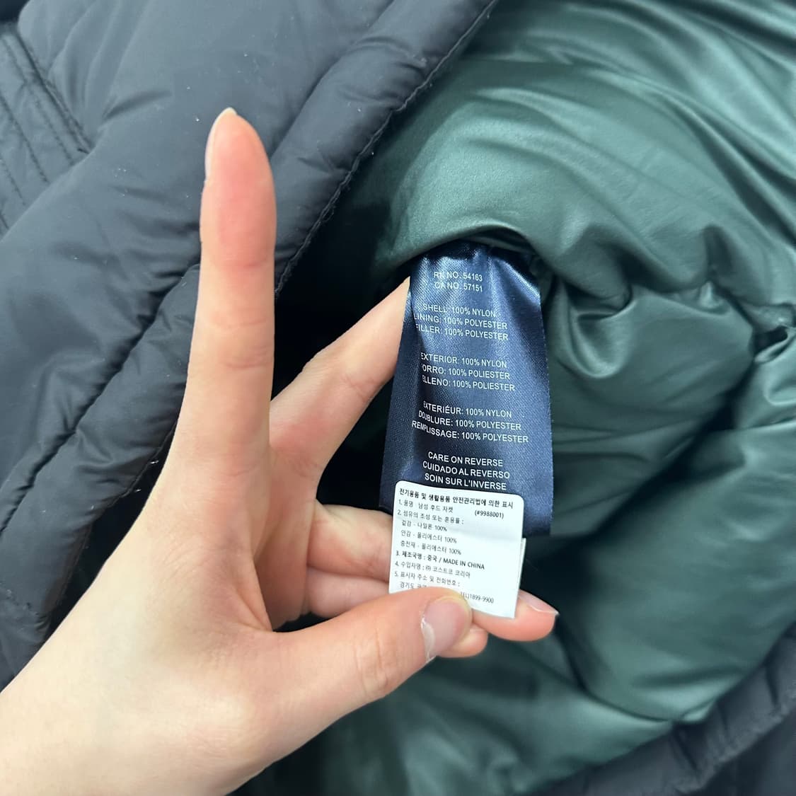 타미힐피거 후드 경량패딩 상품이미지4