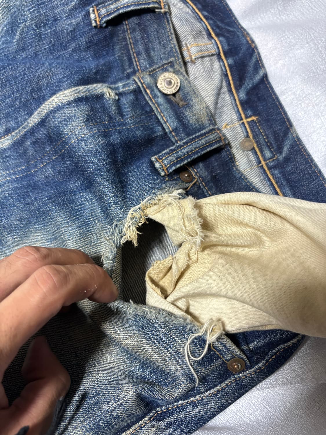 “Unknown” Y2K Washing Detail Pants 상품이미지8