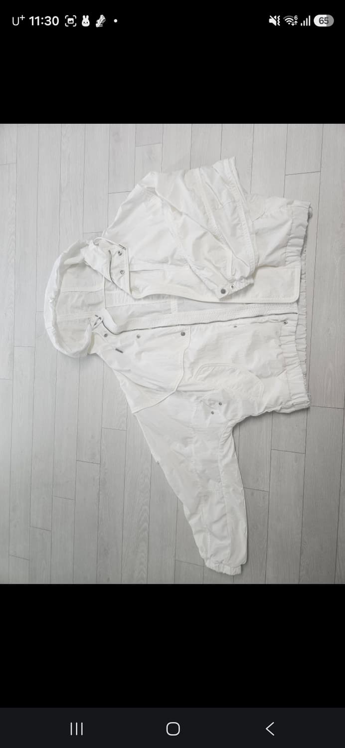 송지오옴므 후드 점퍼 윈드브레이커 50사이즈 상품이미지3