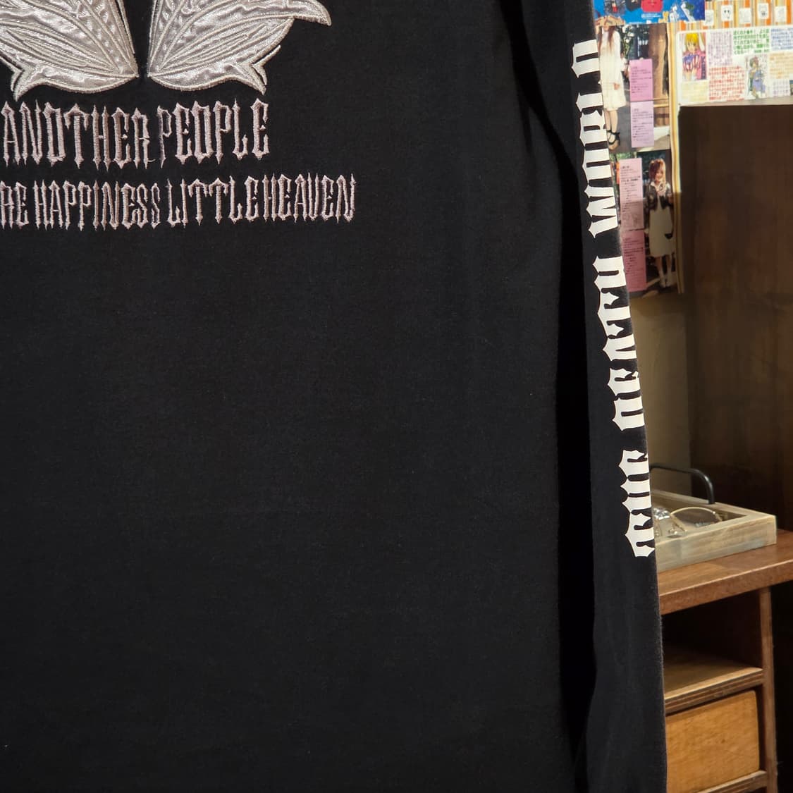 JPN 펑크 날개 자수 롱슬리브 상품이미지3