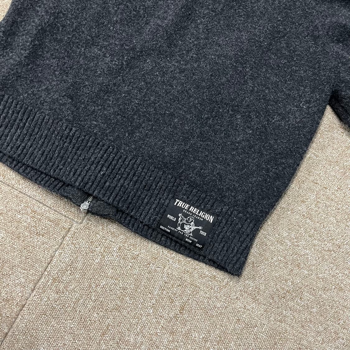 트루릴리젼 투웨이 니트집업 상품이미지4