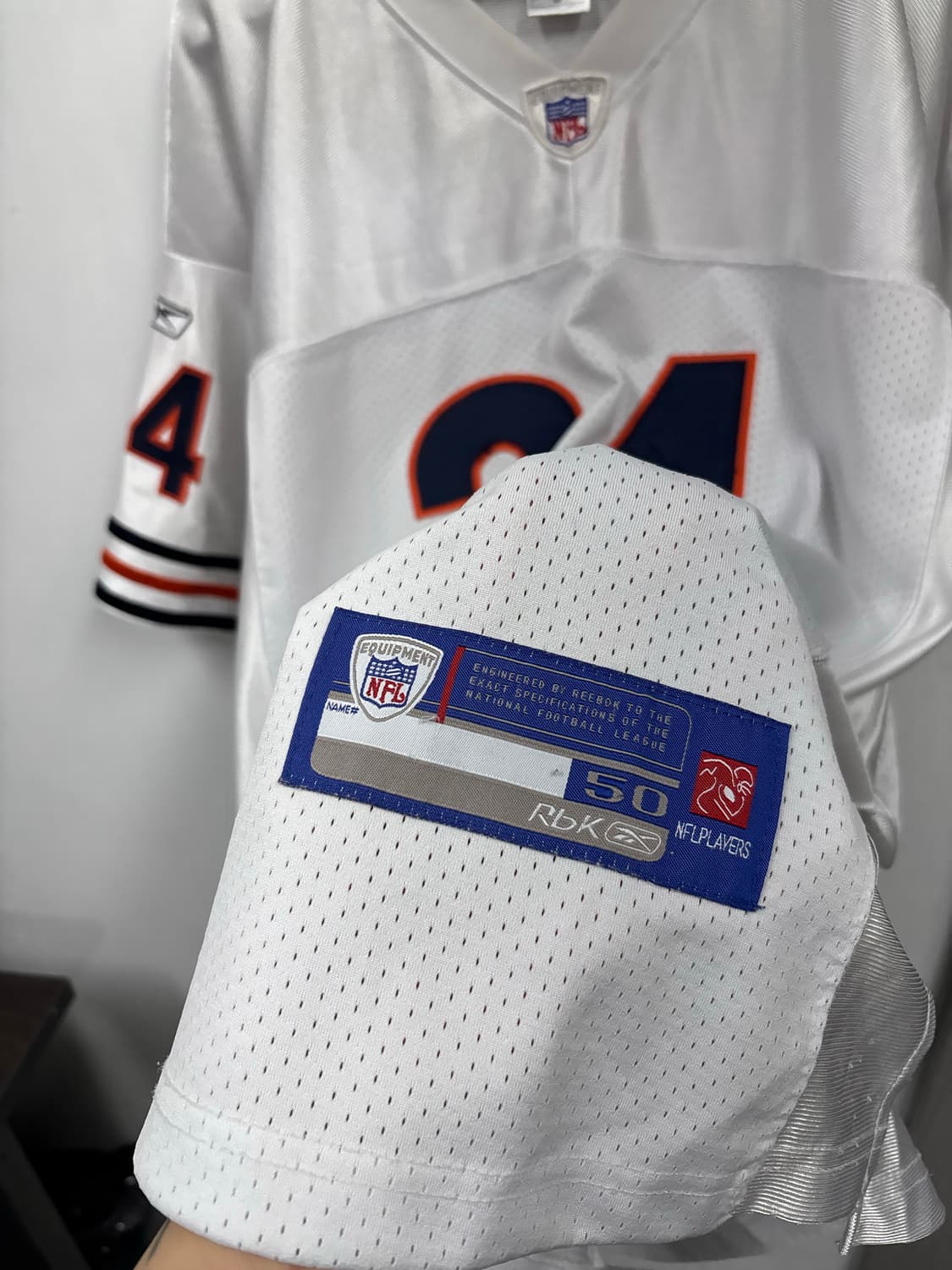 리복 NFL 시카고 베어스 바버 마킹 유니폼  상품이미지6
