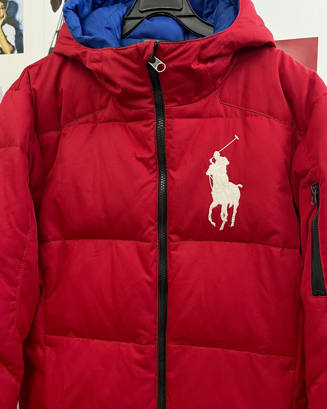 폴로 랄프로렌 00s 빅포니 덕다운 패딩 상품이미지6