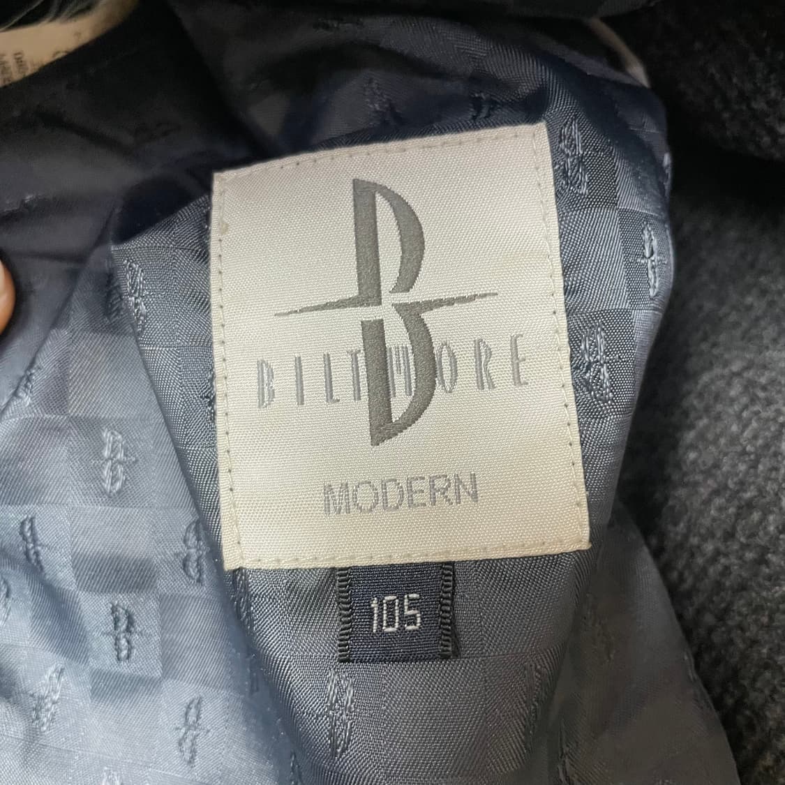 빌트모어 그레이 퍼카라 울 롱코트 105 상품이미지7