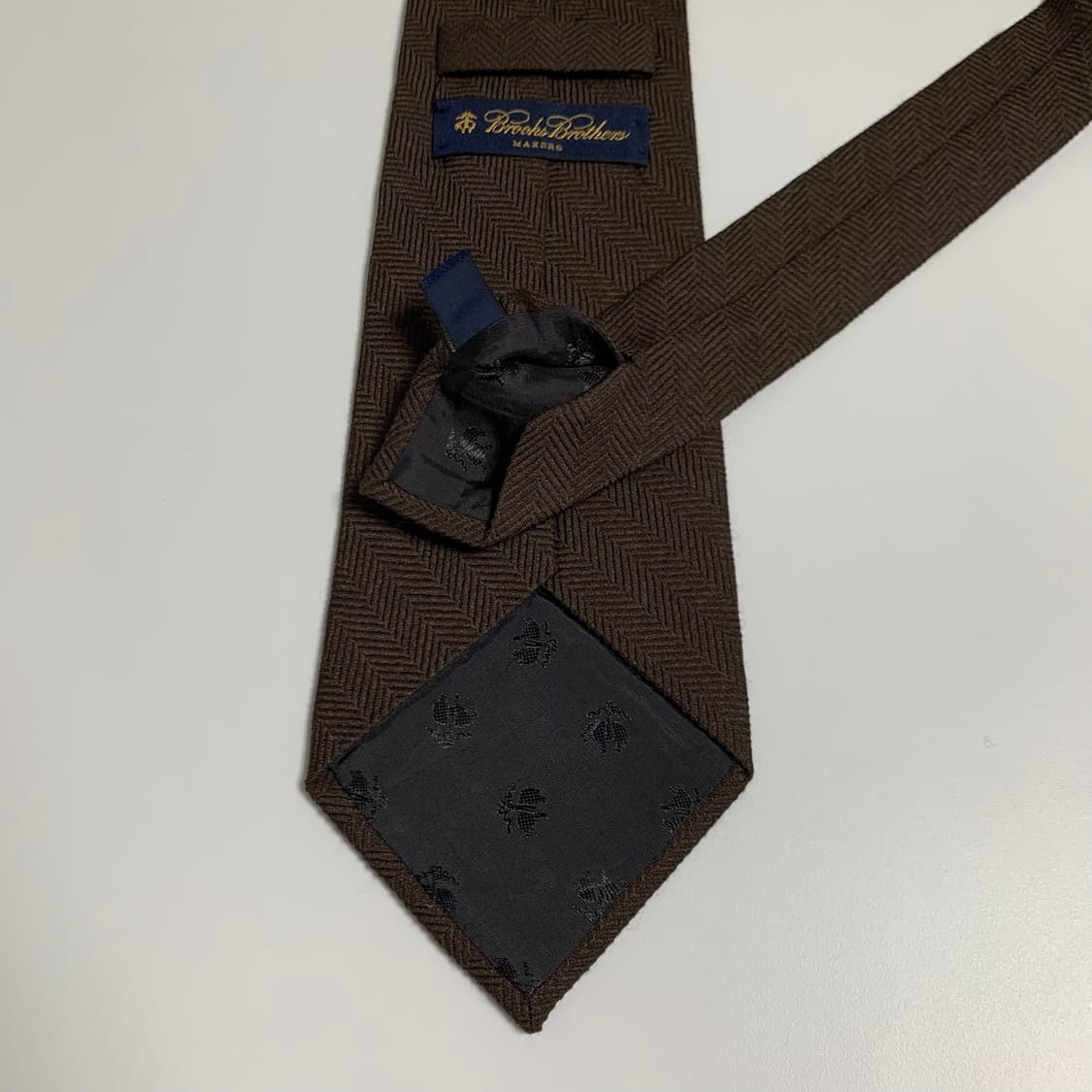 브룩스브라더스 헤링본 클래식넥타이 혼방 최상급 A+등급 10cm 상품이미지7
