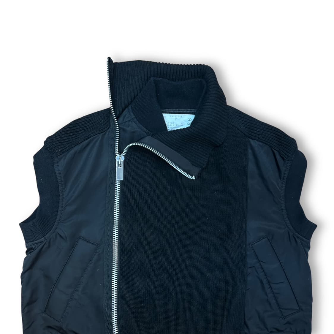 사카이 블랙 패널 베스트 상품이미지2