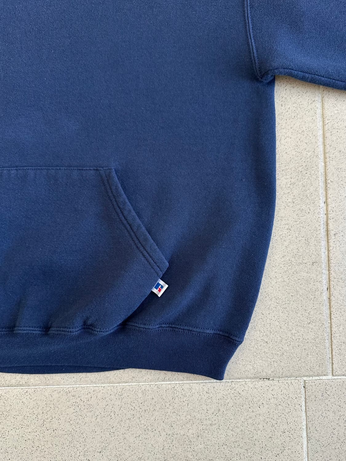 90s 빈티지 러셀 후드 네이비 L 상품이미지3