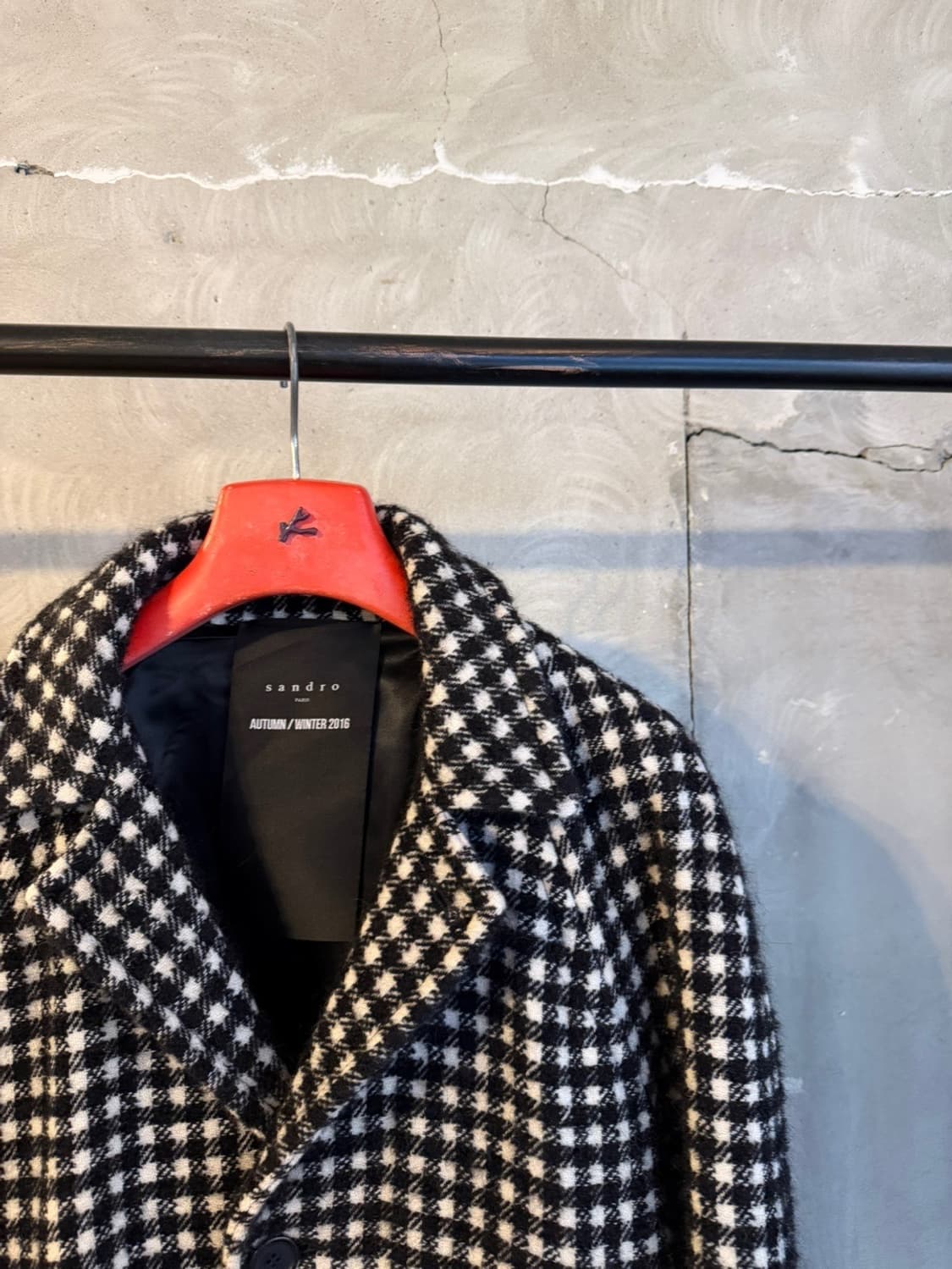 산드로 트위드 코트 100 상품이미지4