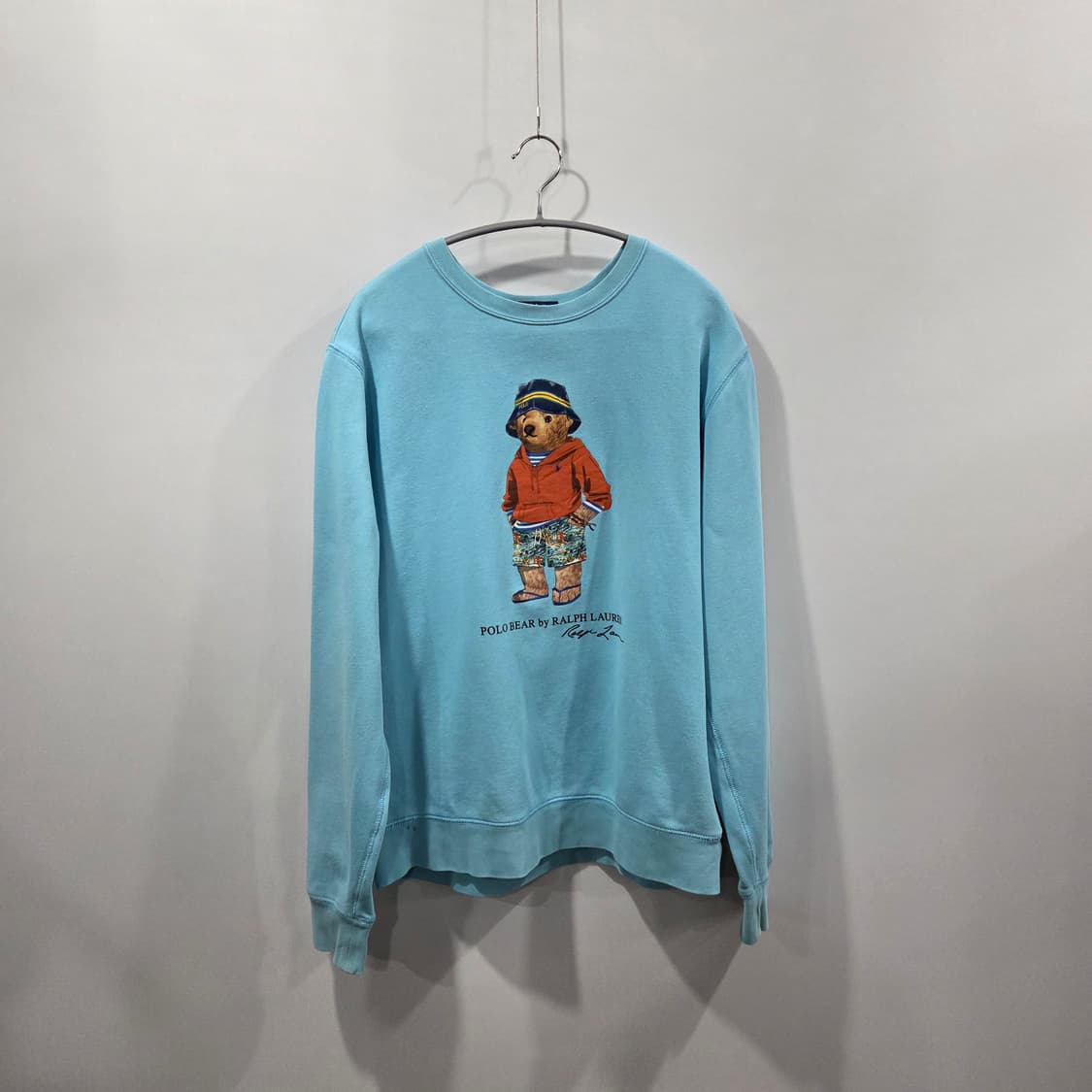 폴로랄프로렌 폴로베어 프린팅 기모 스웻셔츠 XL(18/20) 상품이미지1