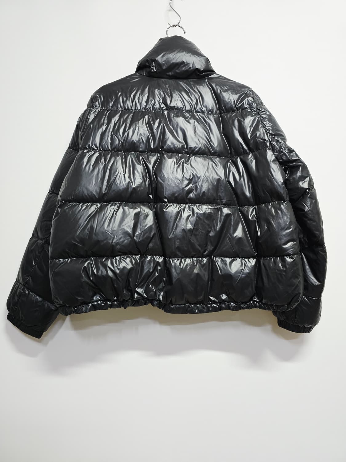 칼라거펠트 블랙 푸퍼 구스다운패딩 자켓 상품이미지4