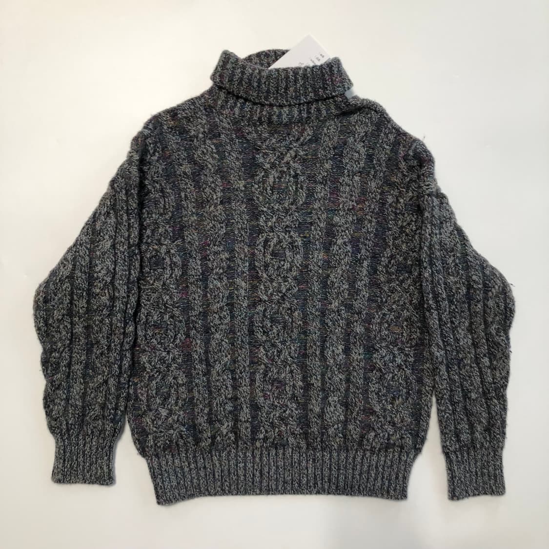 미쏘니 이태리 메이드 헤비 케이블  니트  상품이미지2