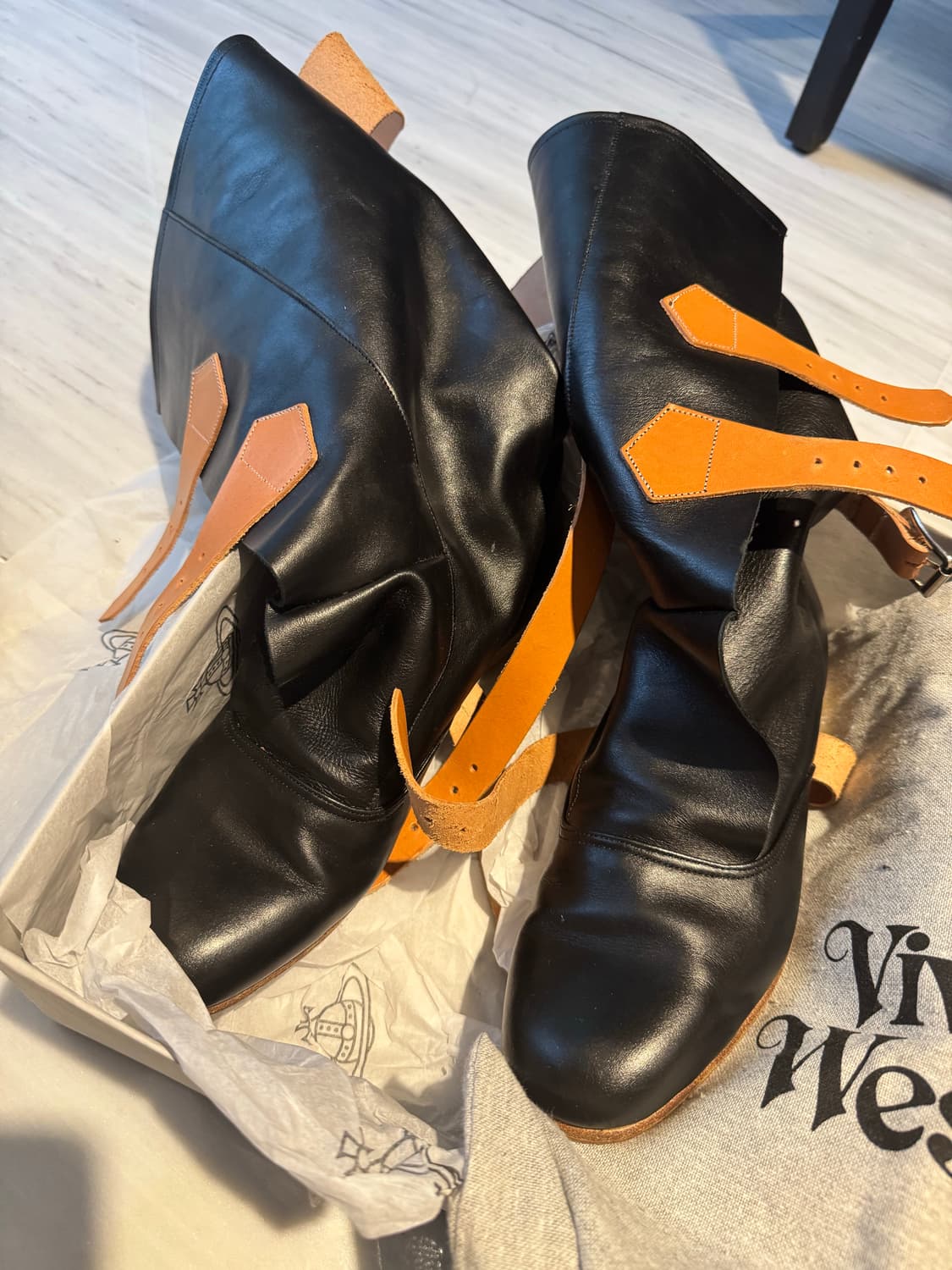 비비안 웨스트우드 파이렛 부츠 pirate 파일럿 상품이미지2