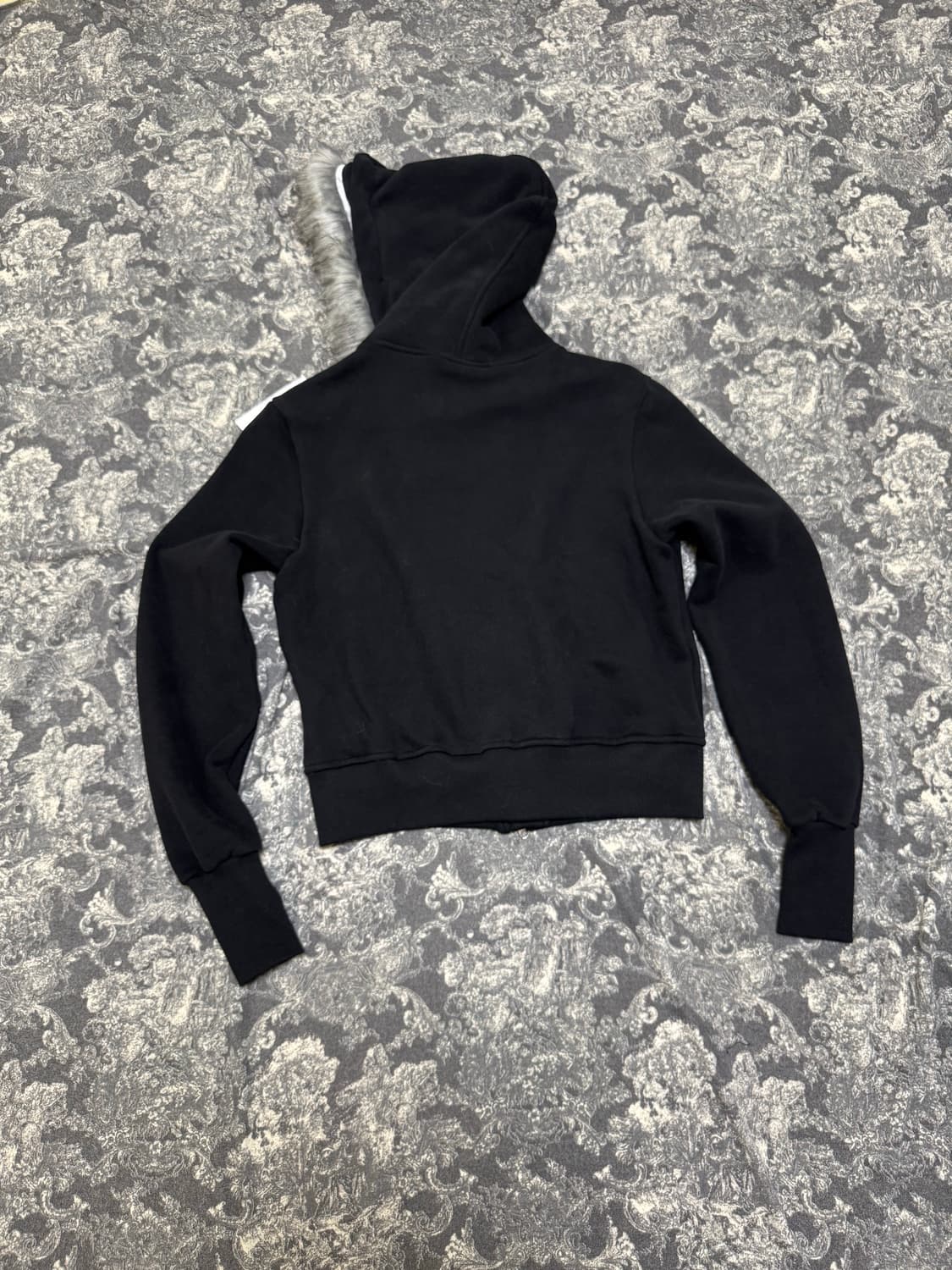 gt fur unbalance hood zip up 상품이미지6