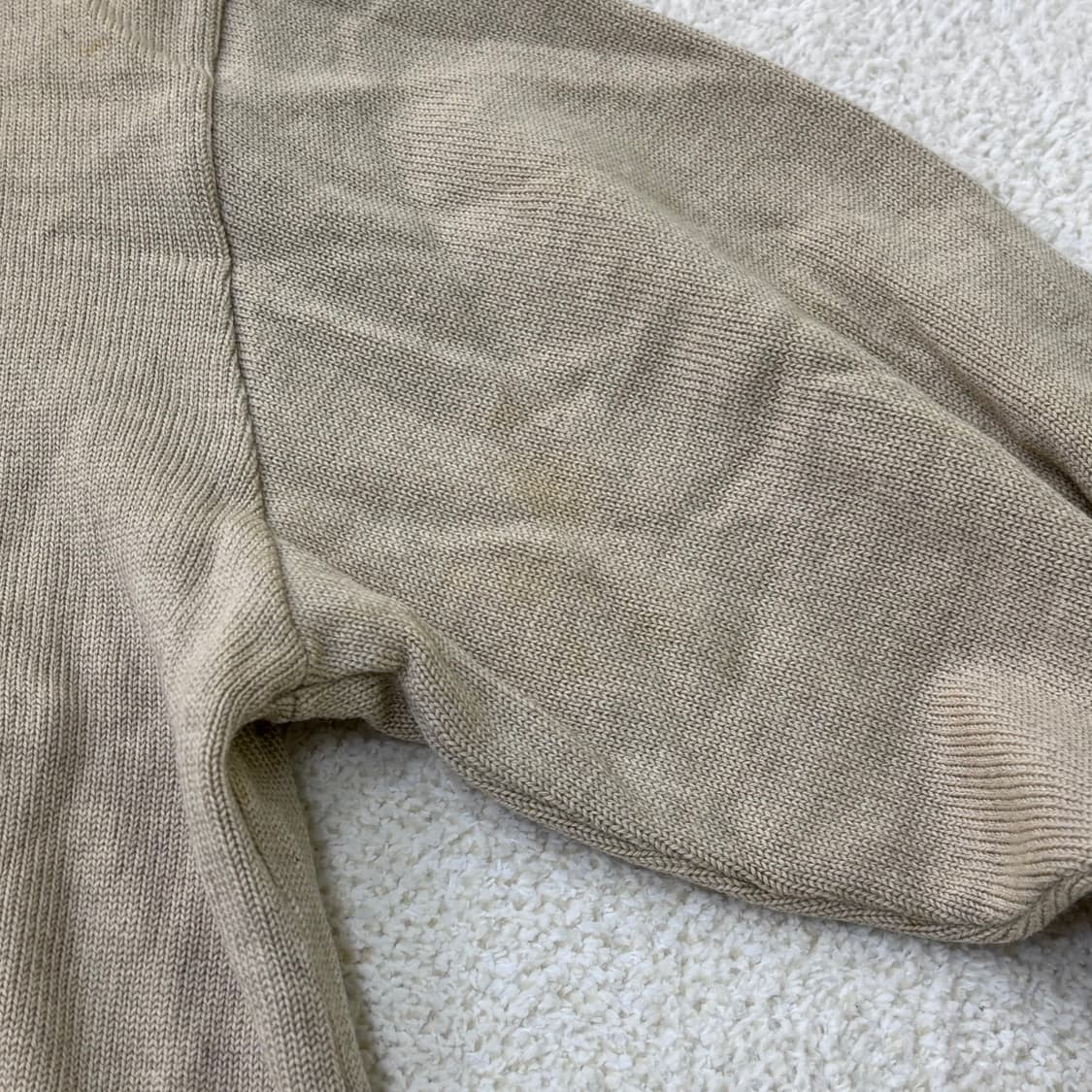 L 블랙앤화이트 빈티지 스웨터 0303E 상품이미지6