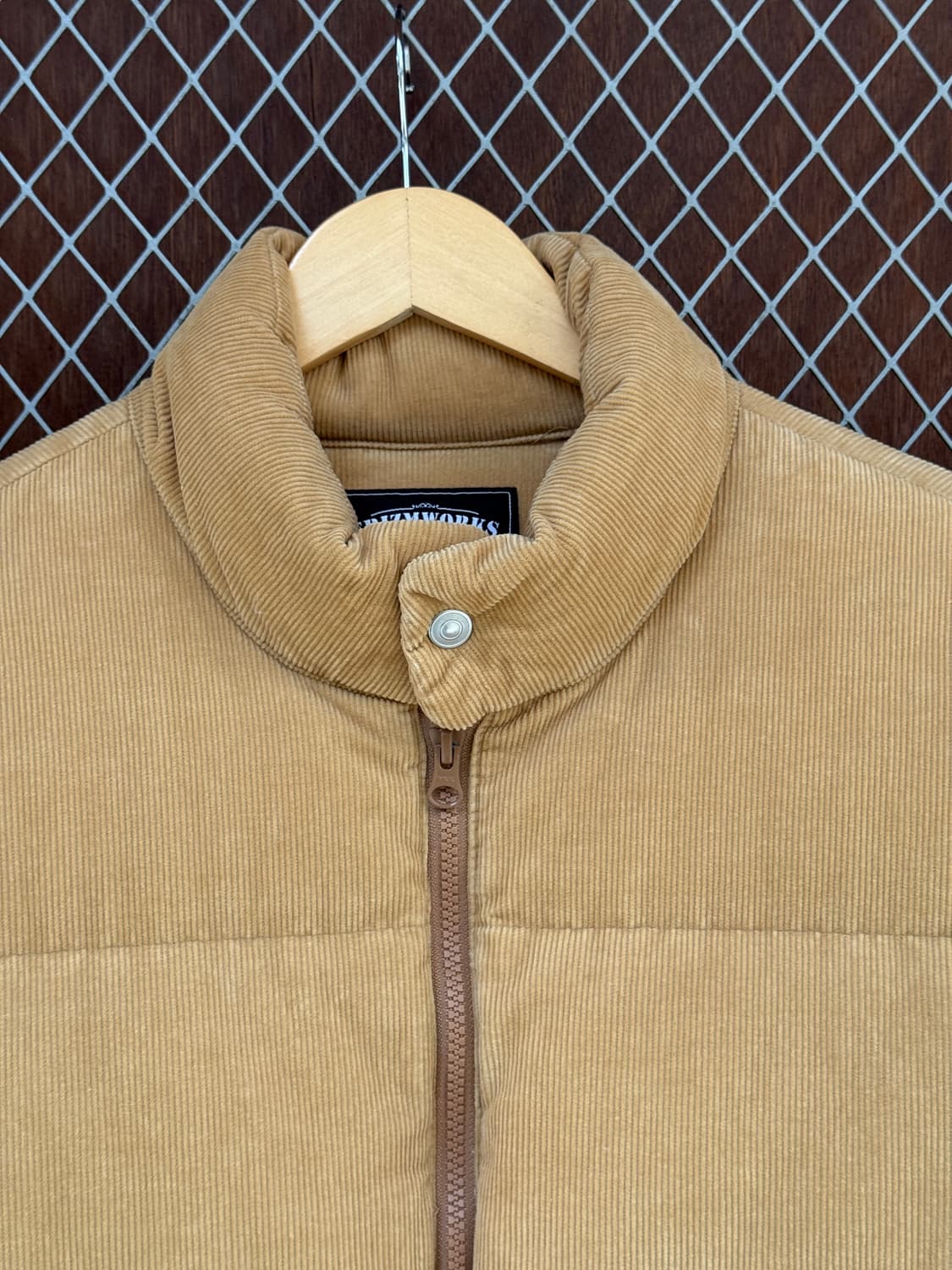 프리즘웍스 코듀로이 구스다운 패딩점퍼 L 상품이미지2