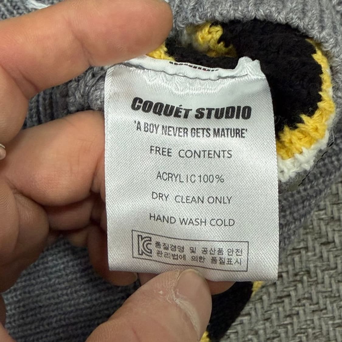 Coquetstudio 브이넥 니트 베스트 v3808 상품이미지8
