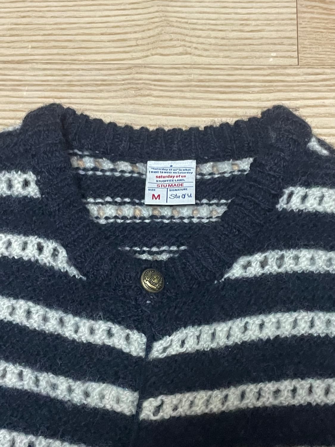 Stu 스트라이프 가디건(m) 상품이미지2