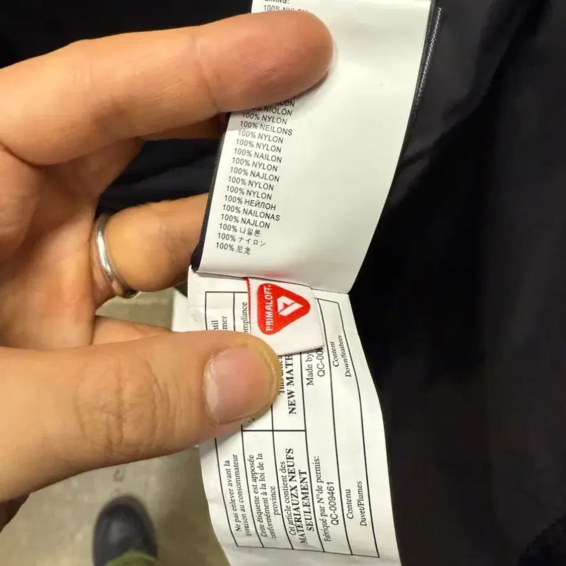 노비스 벌사 자수패치 글리터 다운패딩 S 상품이미지10