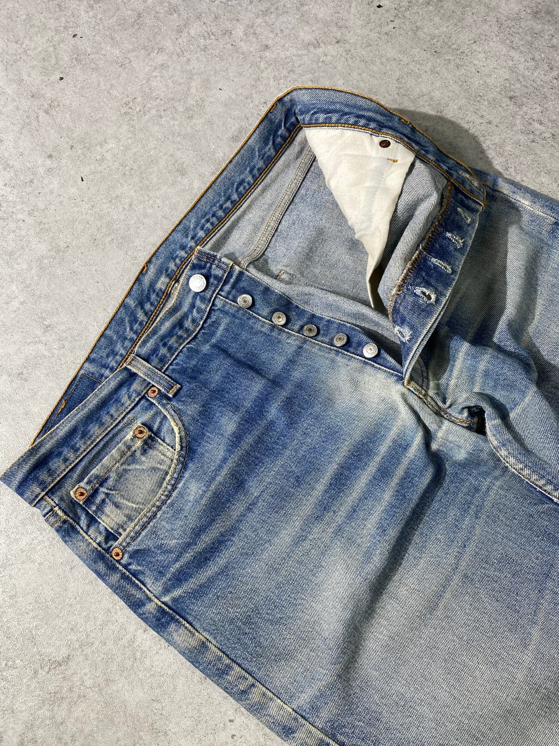 [35-36] 90s USA Levi's 리바이스 501xx 데님팬츠 상품이미지6