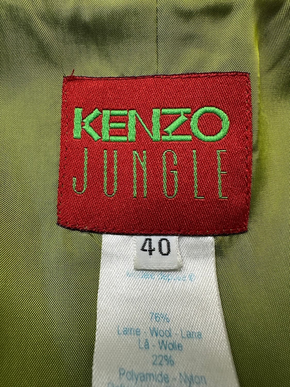 겐조 울 트위드 블레이저 상품이미지5