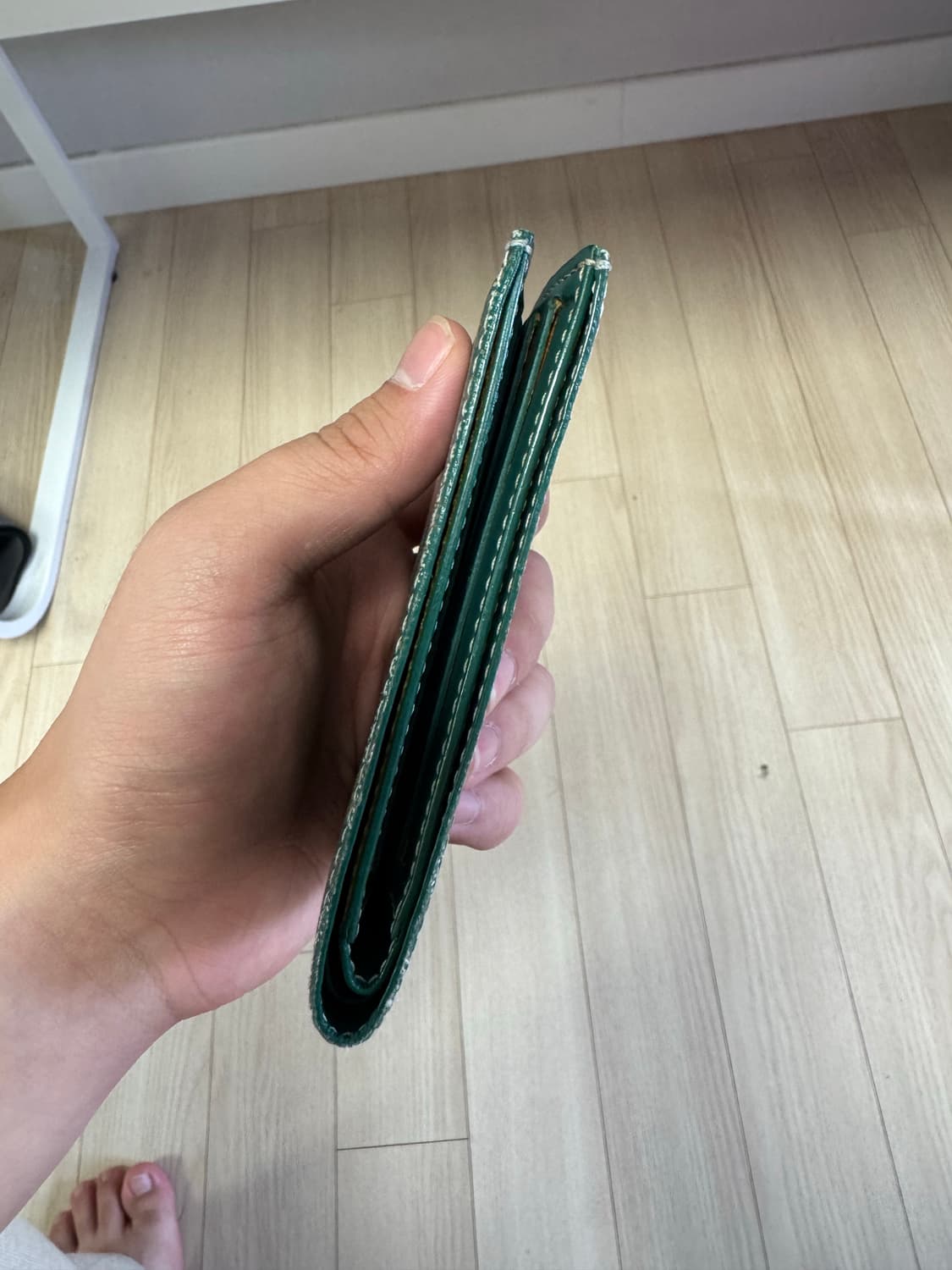 고야드 빅투와르 반지갑 그린 풀구성 상품이미지3