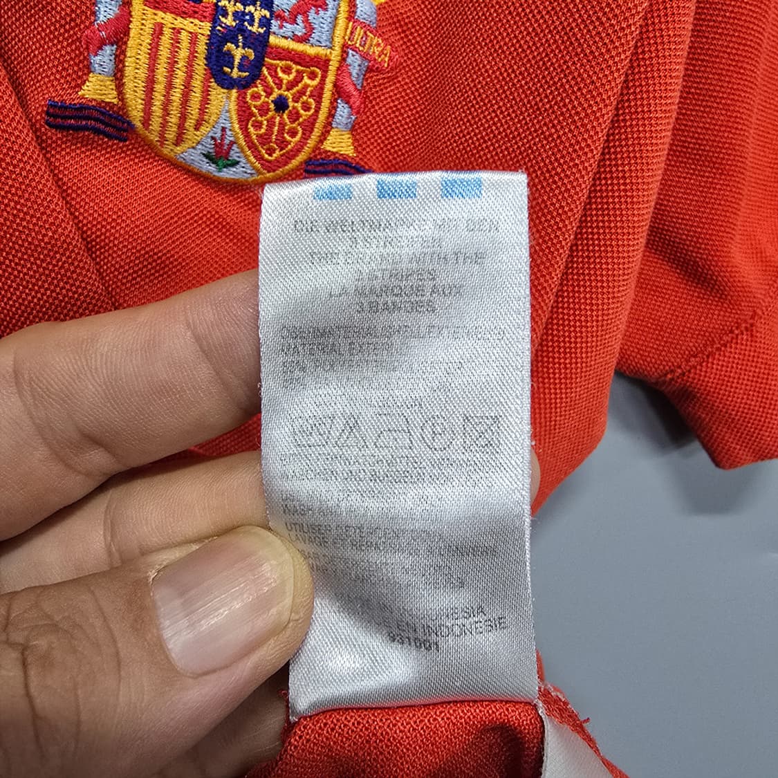 아디다스(adidas) 스페인 트레포일 반팔 카라티 L 상품이미지7