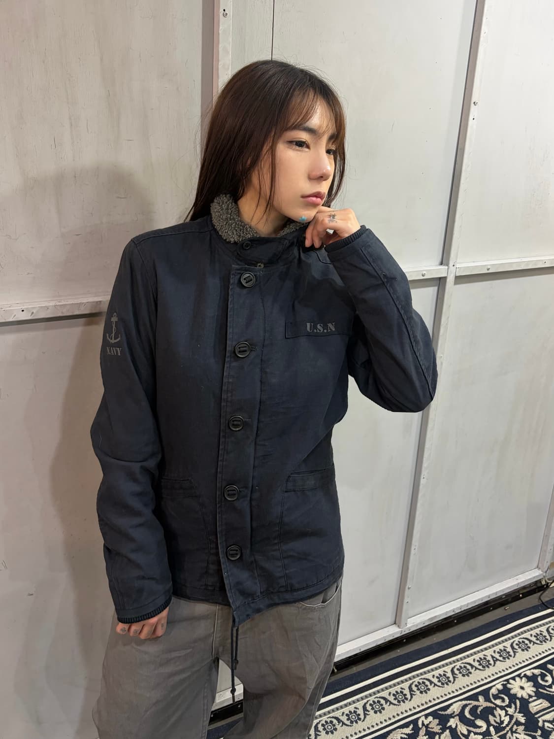BEAMS HEART N-1 U.S.N Deck Jacket 상품이미지2