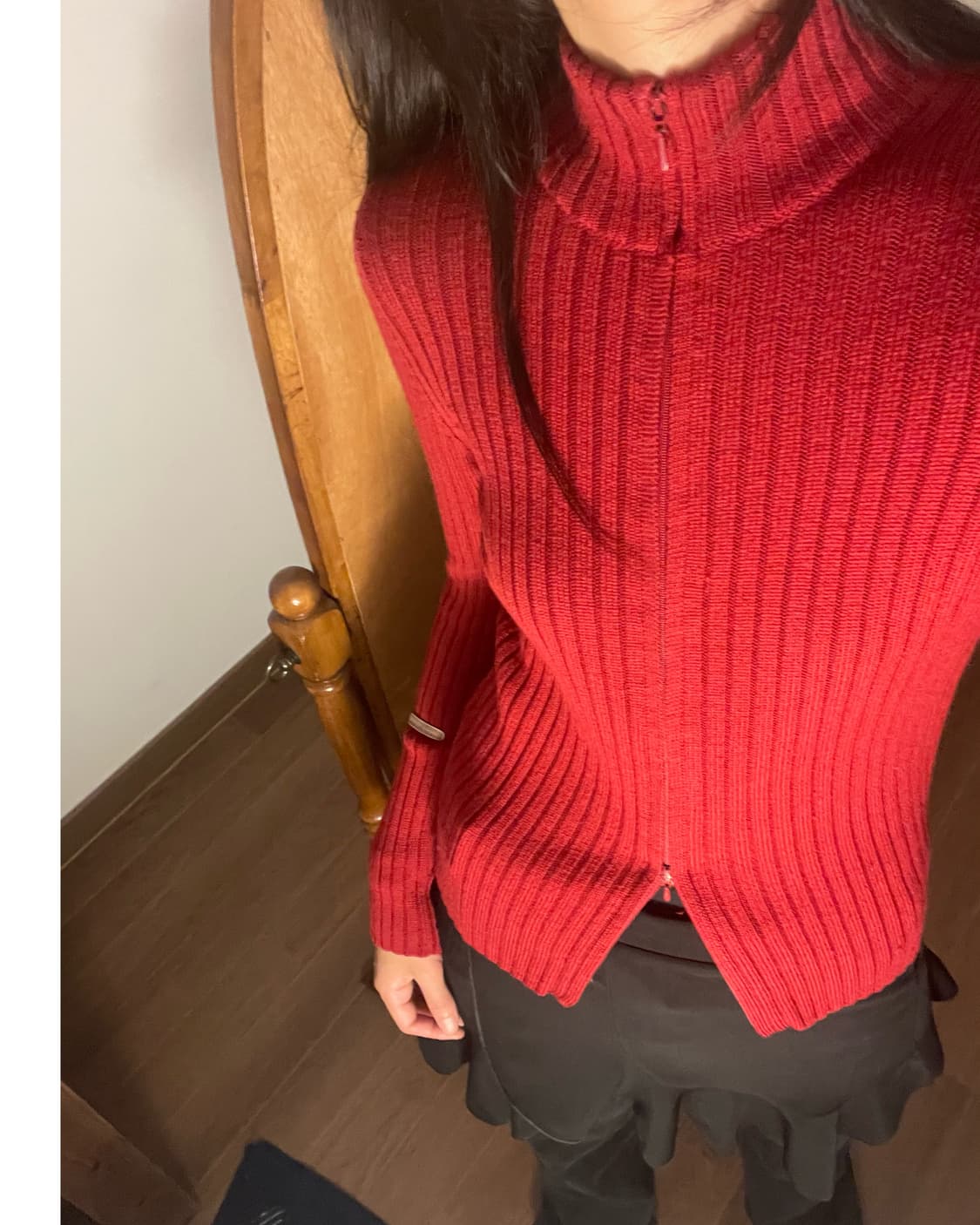 2-way zip up knit 상품이미지2