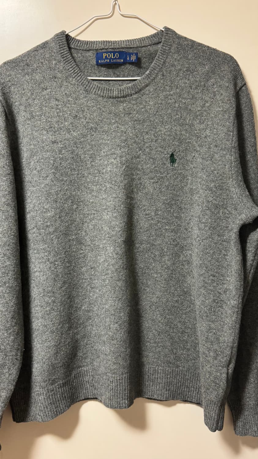 폴로 랄프로렌 니트 그레이 L 상품이미지4