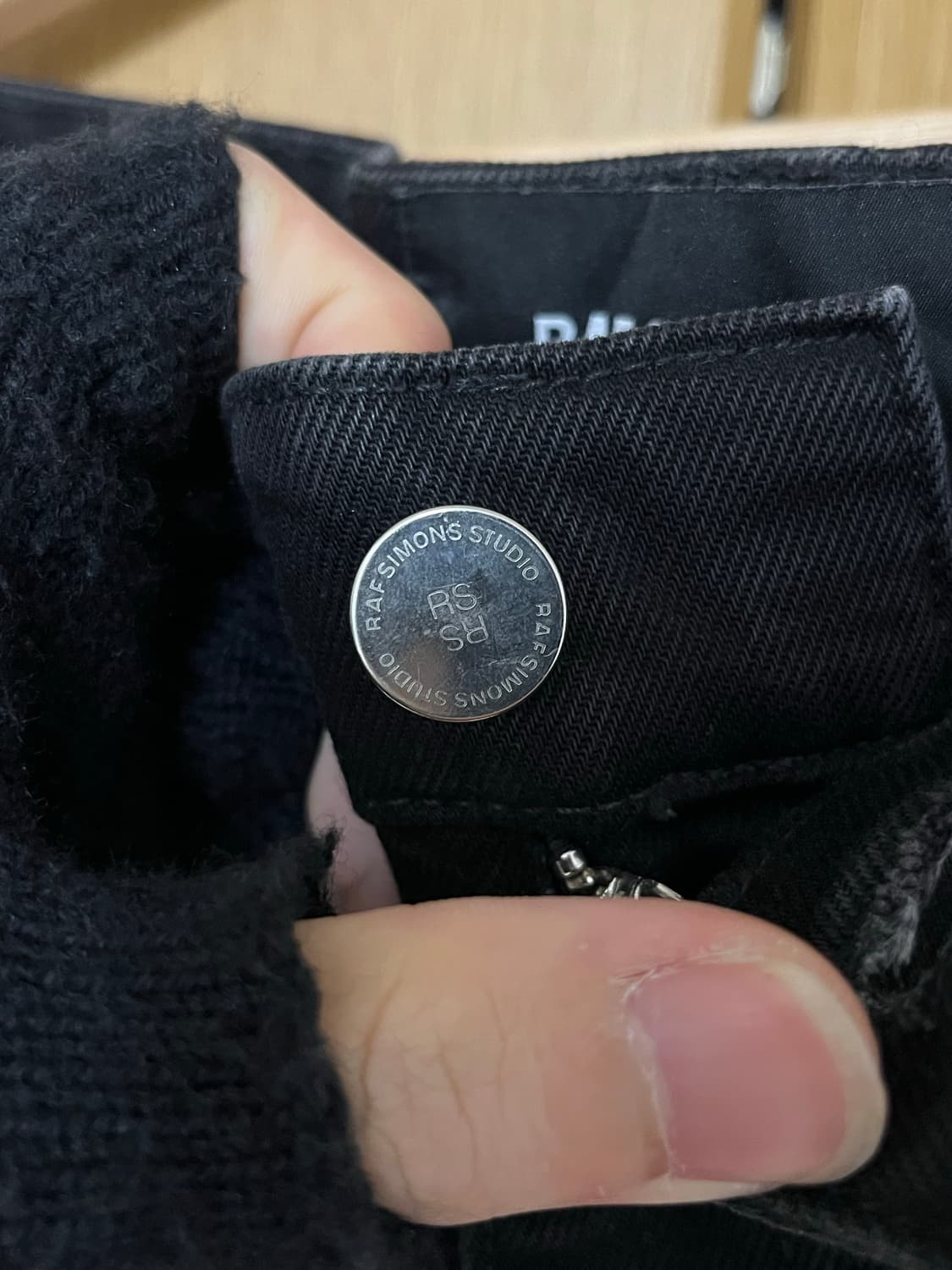 Raf simons 20fw Uneven knee pants 상품이미지3