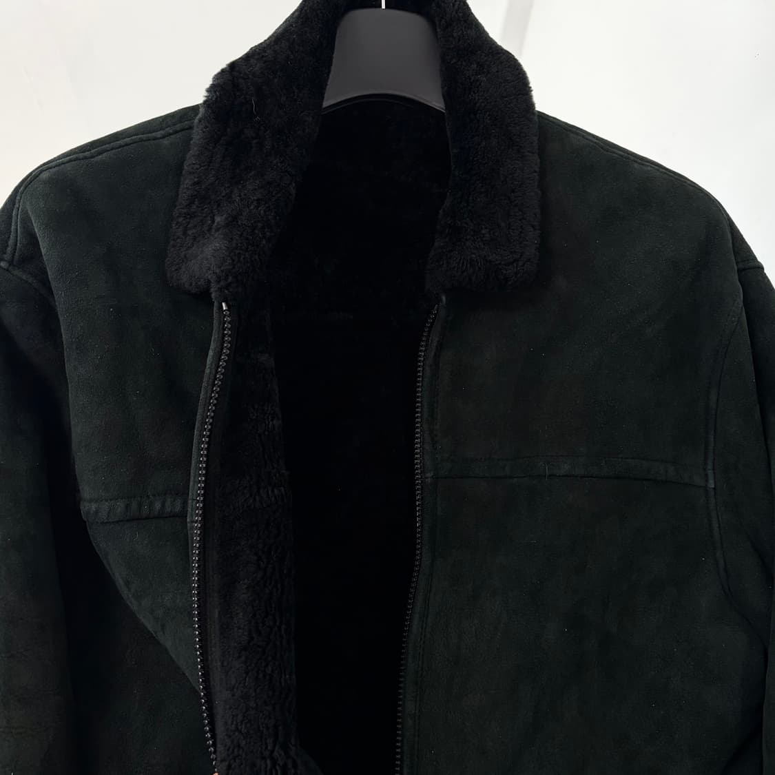 입생로랑 양털 양가죽 스웨이드 무스탕 자켓 상품이미지6