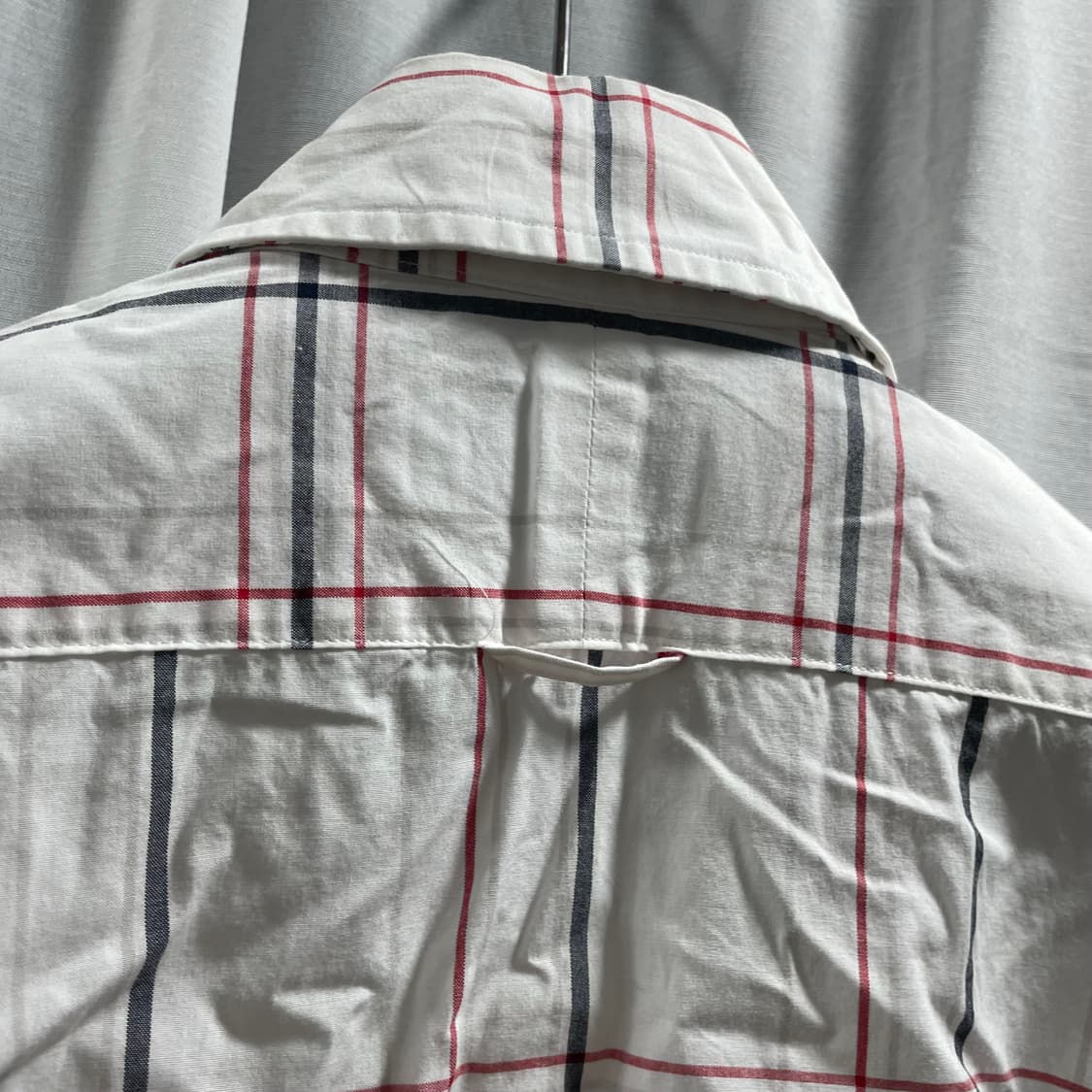 톰브라운/ 라운드 카라 트리콜로 체크 셔츠/ 2 상품이미지5