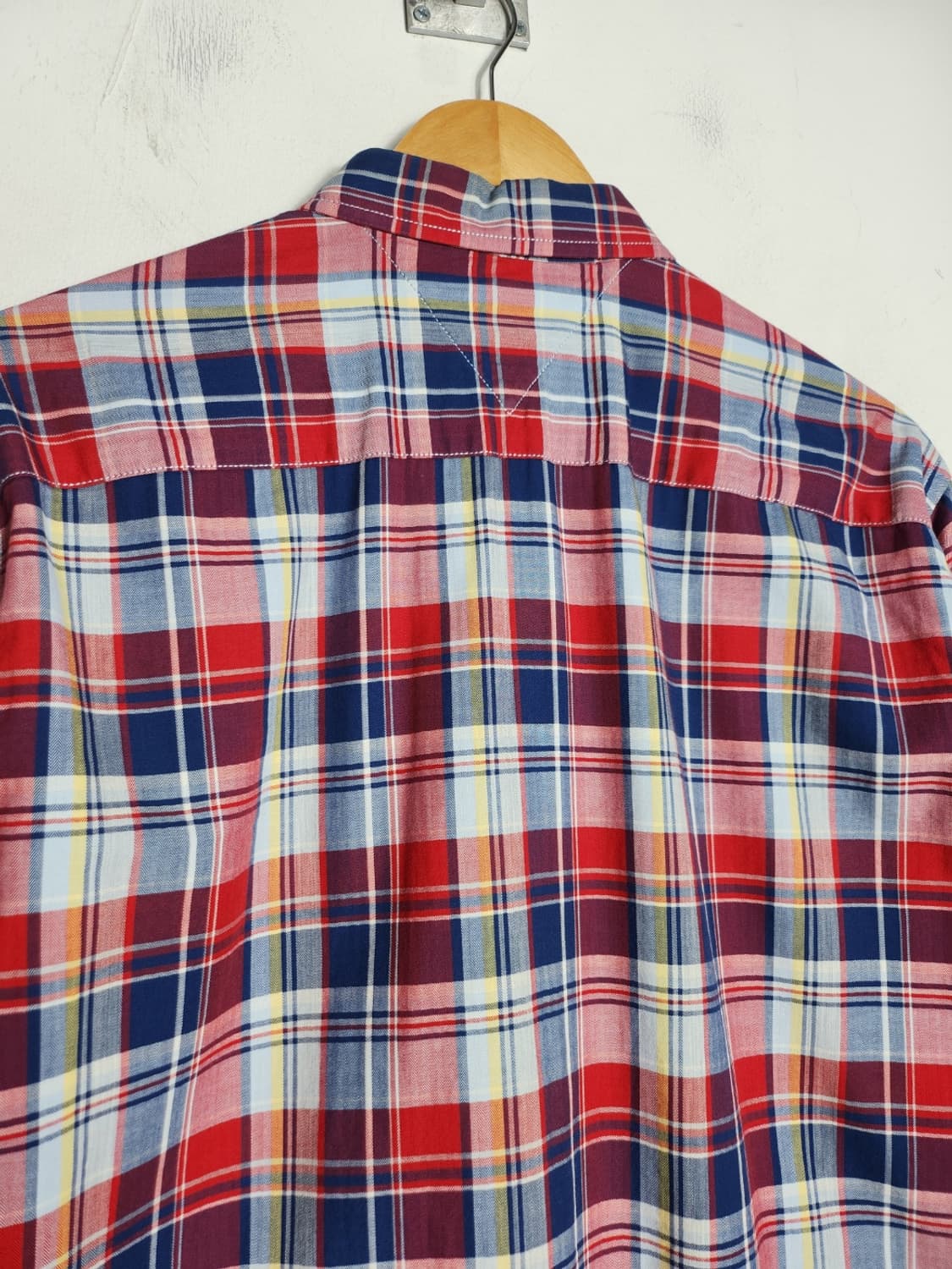 M 타미힐피거 빈티지핏 체크셔츠 상품이미지5