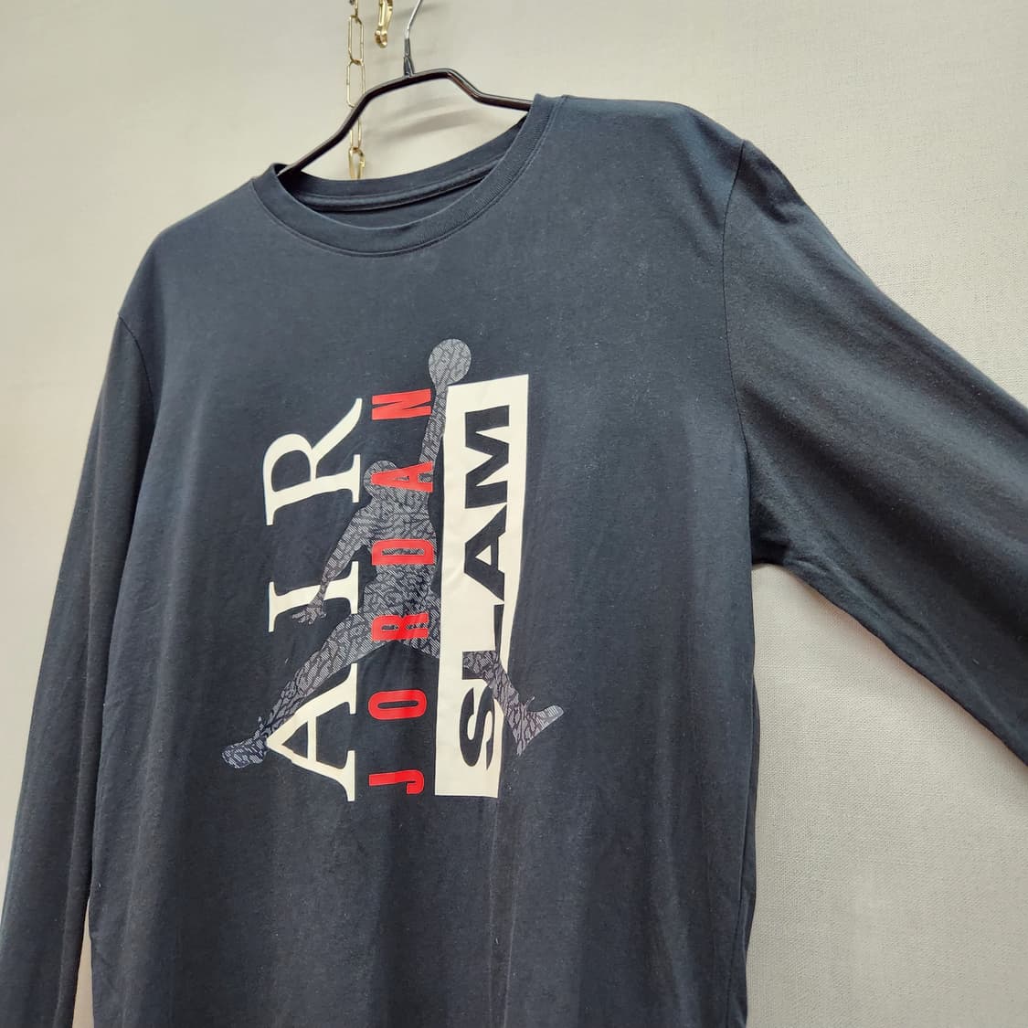 나이키 조던에어 빅로고 프린팅 롱슬리브L(L) 상품이미지3