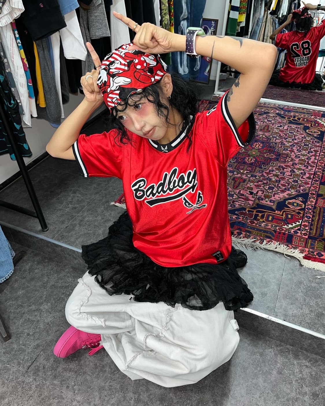 Badboy Embroidery Patch Jersey 상품이미지1